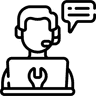Kontinuierliche Unterstützung und Verbesserung icon